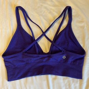 Lululemon seamless strappy bra